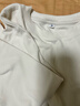 优衣库童装男童女童摇粒绒圆领T恤长袖抓绒481213 01 乳白色 160 实拍图