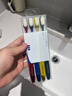 RAOYI超软万毛牙刷情侣装便携式旅行装牙龈敏感孕妇月子护龈牙刷4支装 实拍图