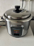 荣事达（Royalstar）电饭煲电饭锅家用3-4人0涂层老式直身锅老人一键柴火饭保温304不锈钢内胆送防焦盘蒸笼4升RZ-Y40G 实拍图