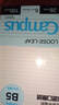 国誉（KOKUYO）【热门商品】日本活页本B5横线替芯纸Campus原纸方格活页纸活页本内芯A5活页芯学生笔记本本子文具 【B5特惠装】横线5本(共500张) 实拍图