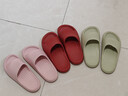 朴西香蕉船情侣凉拖鞋女浴室不易滑室内居家四季拖鞋男 深灰 42-43 实拍图