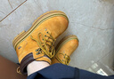 骆驼（CAMEL）山丘经典大黄靴户外工装马丁靴 L23W076065R 土黄（绒里） 37 实拍图