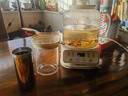 APIXINTL恒温养生壶0胶水全玻璃 电陶炉办公室全自动煮茶壶1.6L容量24h预约多功能烧水壶 带茶漏+炖盅 实拍图