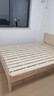 意米之恋橡胶木床实木床 主卧双人床 卧室家具 品质大板【包安装】1.5m*2m 实拍图