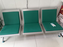 辟木排椅机场椅加固加厚不锈钢三人位医院长椅候诊椅连排输液椅等候椅 3人位带垫 实拍图