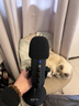 好牧人 录音设备直播麦克风电脑USB笔记本台式主播话筒K歌游戏有声书专业配音YY语音视频会议电容麦 黑色【USB·电脑专用】-圆盘支架款 实拍图