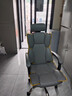 锦汐电脑椅办公椅子电竞椅家用人体工学椅老板椅主播靠背椅皮革转椅 灰色+4级杆+乳胶【二代升级】 实拍图