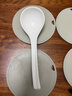 斯凯绨（Sky Top）大号汤勺陶瓷饭勺子餐勺骨瓷家用酒店餐具纯白亨利大调羹1件装 实拍图