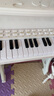 迪漫奇儿童早教神器电子琴钢琴玩具可弹奏音乐初学者带座椅圣诞生日礼物 实拍图