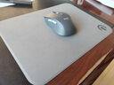 镭拓（Rantopad）G1 硬质皮革游戏防水鼠标垫 商务办公电脑鼠标垫 桌面垫 青色 实拍图