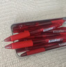 派通（Pentel ）BLN105按动红色中性笔高颜值0.5mm签字笔商务学生速干水笔水性笔文具 红色3支装 实拍图