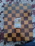 炊大皇家用切菜板砧板乌檀木橡胶木主厨棋盘格菜板42.5*31*2.5cm 实拍图