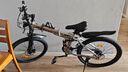 凤凰（Phoenix） 凤凰自行车可折叠山地车路虎男士成年人变速女式越野公路单车 条轮消灰/折叠双避震/全竞速轴承 24寸24速【参考：138-168cm】 实拍图