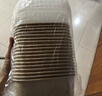 美丽雅一次性饭盒方形750ml*20套 食品级野餐外卖水果牛皮纸打包盒带盖 实拍图