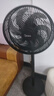 美的（Midea）【超级单品】七叶轻音立式电风扇家用柔风落地扇台式桌面小型风扇大风量节能摇头宿舍电扇 SAF30AB 实拍图