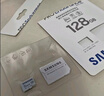 三星（SAMSUNG）128GB TF(MicroSD)存储卡 EVO白卡 U3A2V30 手机平板switch游戏机内存卡 支持4K视频 读160MB/s 实拍图