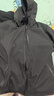 棉致冲锋衣户外秋冬季三合一夹克登山服男女防风防水外套男 黑色-男女同款（秋冬款） 3XL （145-160斤） 实拍图