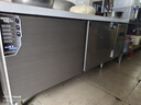 志高（CHIGO）冷藏工作台奶茶店设备全套水吧台不锈钢保鲜平冷操作台冰柜 厨房冰箱商用保鲜工作台 1.8M-0.8M-0.8M冷藏【中梁| 回弹门】 【不锈钢内层架】店长推荐 实拍图