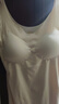 红豆（Hodo）背心女夏季冰丝无痕带胸垫打底内衣女运动透气背心 美肤色170 实拍图