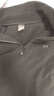 探拓（TECTOP）抓绒衣 户外加厚保暖男抓绒衣纯色立领半开衫柔软舒适抓绒衣 MZRY033 男款黑色 2XL 实拍图
