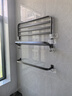 箭牌枪灰浴室毛巾架免打孔 太空铝卫生间置物架厕所浴巾架六件套装 实拍图