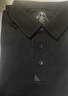 拇指白小T长袖POLO衫春秋男士翻领商务休闲百搭上衣体恤衫 藏青色 XL 实拍图