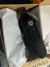 安踏男鞋运动鞋男秋冬季男士软底网面跑步鞋休闲鞋皮面保暖防水鞋子男 (秋冬热卖同款皮面防水)黑色 43 （9.5码） 实拍图
