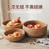 极景秋藤编水果盘日式面包篮中式竹编下午茶点心盘茶几水果篮馒头筐 实拍图