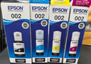 爱普生（EPSON） 002原装墨水L4266/4268/4269/6268/6278/6298/6279打印机 4只装（1黑3彩）晒单领20元红包 原装 实拍图