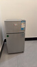 志高（CHIGO）小冰箱迷你小型家用冷藏冷冻两用宿舍出租房用双门办公室电冰箱节能省电 【店长推荐】48L银色【三天约一度电】 实拍图