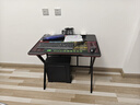 奥伦福特  电脑桌台式家用电竞游戏桌办公书桌简约书房写字桌子 碳纤维纹路单桌-80*60 升级款电竞桌 实拍图