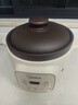美的（Midea）煲汤电炖锅3-4人用  家用电砂锅煲汤锅炖汤蛊电炖锅 慢炖多功能煮小米粥  可预约保温 紫砂内胆 DGE3056 3L 实拍图