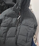 京东京造羽绒服男鸭绒加厚防寒工装面包服短款冬季外套衣服 黑色 M 实拍图
