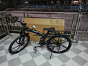 凤凰（Phoenix） 凤凰自行车可折叠山地车路虎男士成年人变速女式越野公路单车 六刀消黑/折叠双避震/全竞速轴承 26寸24速【参考：158-188cm】 实拍图