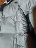 鸭鸭【高充绒】羽绒服男士短款加厚2025年冬季新款面包服防寒保暖外套 研墨灰色 【197-255g充绒】 M 【建议100-130斤】 实拍图