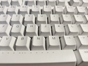 ikbcW200无线键盘键盘87键 机械键盘键盘办公打字手感好樱桃键盘键盘电竞游戏新年礼物  白色红轴 实拍图