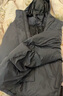 优衣库合作款/女装男装PUFFTECH空气棉服连帽外套480064 08 深灰色 M 实拍图