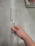 水晶香槟杯起泡酒高脚杯套装家用创意高颜值红酒杯鸡尾酒杯子 女神香槟杯210ml1只【水晶款】 实拍图