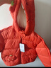 巴拉巴拉童装儿童羽绒服宝宝男女童2025冬装新款婴儿外套保暖上衣泡芙羽绒 红色小南瓜61003-白鸭绒 100 （充绒量81g 适合2-3岁） 实拍图