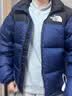 北面（The North Face）美版1996Nuptse男女款羽绒服潮牌经典户外700蓬-鸭/鹅绒随机发 NF0A3C8D男款GOB-北面巅峰蓝 M 实拍图