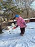 泰兰尼斯冬季儿童雪地靴加绒厚底防滑靴子男童女宝宝保暖棉鞋棕色29码 实拍图