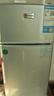 志高（CHIGO）小冰箱迷你小型家用冷藏冷冻两用宿舍出租房用双门办公室电冰箱节能省电 【一级能效】58L银色【三天约一度电】 实拍图