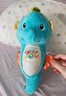 费雪（Fisher-Price）圣诞新年礼物儿童玩偶哄睡安抚-新版声光安抚海马（蓝色）GCK71 实拍图