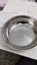【不锈钢】和面盆厨房烘焙家用火锅盆洗菜打蛋汤锅盆醒面盆料理盆 32cm【热卖款】不锈钢 和面盆 实拍图