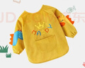 爱宝适儿童罩衣秋冬宝宝吃饭围兜反穿衣婴儿画画衣吃饭衣黄色恐龙 S415  实拍图