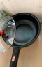 牧利派电炒锅炒菜电煮锅电火锅多功能家用电热锅多用途锅不粘锅一锅多用蒸煮煎炒一体锅小家电料理锅插电 雅黑色-电炒锅不粘锅 带木铲【配加长电线】 特厚款3.5升 机械款-无蒸笼 1-3人 实拍图