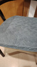 钟爱一生冬季毛绒坐垫屁垫椅子垫座垫海绵垫家用餐椅垫子久坐保暖可拆洗 灯芯绒海绵垫（深灰色） 40*43cm马蹄形 实拍图
