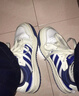 adidas ENTRAP美式校园风运动少年感复古篮球风板鞋男女阿迪达斯 白/蓝   42 实拍图
