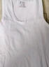 七匹狼背心男士100%纯棉修身弹力百搭打底汗衫男 白色L 实拍图