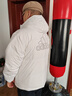 adidas 600蓬拒水保暖双面穿休闲连帽鸭绒羽绒服男女秋冬阿迪达斯   传奇墨水蓝   L 实拍图
